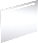 Option Basic Square Podświetlane lustro, B90cm, H70cm, T3.2cm, oświetlenie u góry, Aluminium anodyzowane