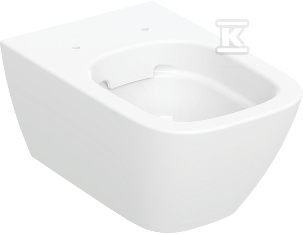 Smyle Square washdown WC bowl, B35 cm, - 500.208.01.1