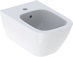 Závesný bidet Smyle Square B35 cm, V26 cm, T54 cm, s prepadom, s otvorom pre batériu