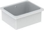 Publica Ruscello multifunctional washbasin B50 cm, H26 cm, T40 cm, with overflow, without tap hole