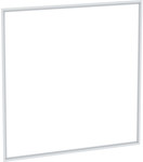 ONE Ramka ozdobna do szafki z lustrem, B75cm, montaż podtynkowy, szara