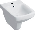 Selnova Square závesný bidet B35 cm, V35,5 cm, T53 cm, s prepadom, s otvorom pre batériu