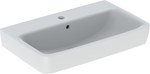 Selnova Compact washbasin B65 cm, H17.5 cm, T40 cm, with overflow, with tap hole