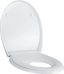 Selnova toilet seat with children's seat, top mounting, slow closing, with removable hinges