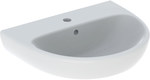 Selnova washbasin B55 cm, H18 cm, T44 cm, with overflow, with tap hole