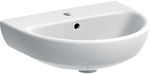 Selnova compact washbasin B50 cm, H18 cm, T41 cm, with overflow, with tap hole