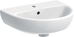 Selnova compact washbasin B45 cm, H17 cm, T37 cm, with overflow, with tap hole