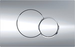 ECLIPSE 2 flush plate, chrome