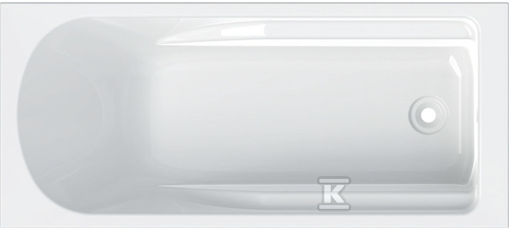 COMFORT PLUS rectangular bathtub 180x80 - XWP1480000