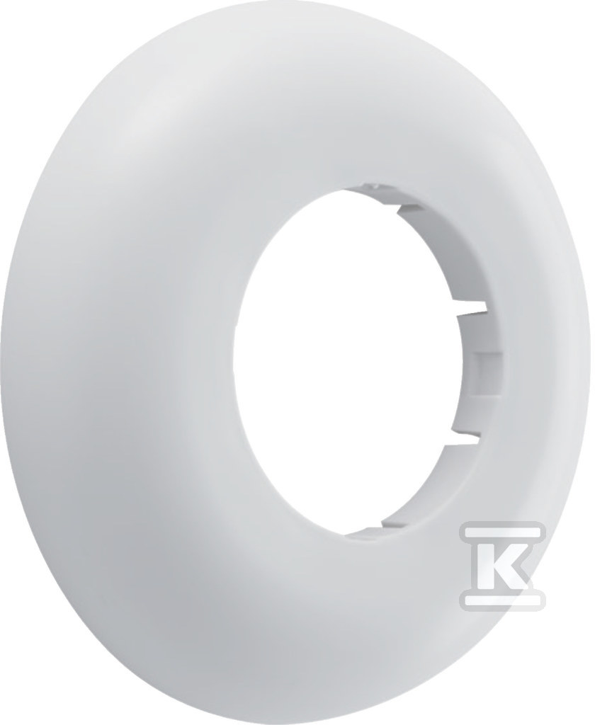 Rosette in one piece white d40 - 854.187.11.1