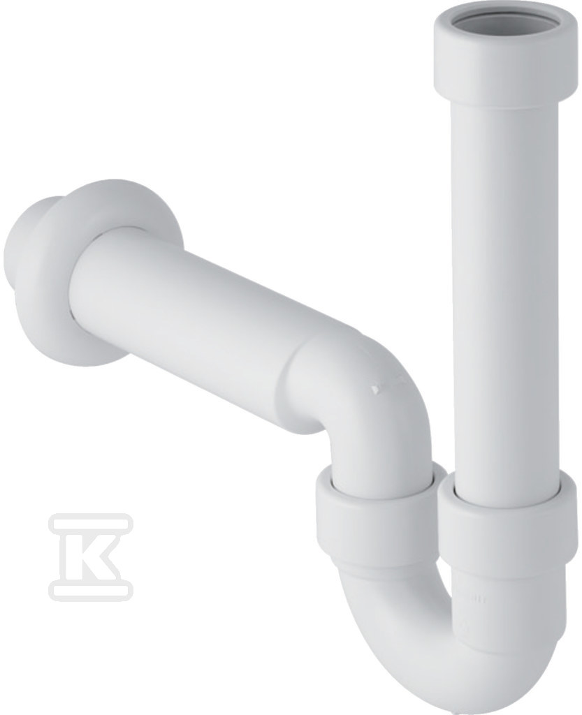 White siphon for washing machines or - 152.704.11.1