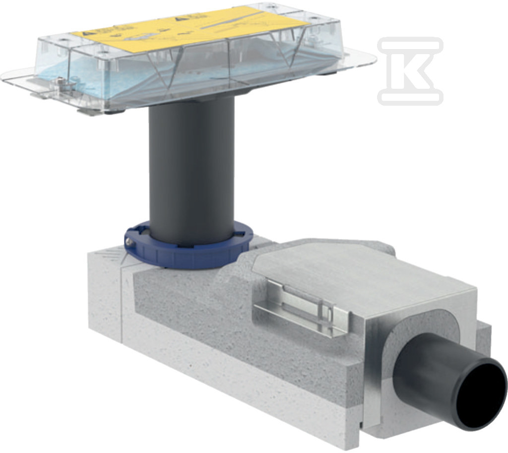 Linearer Ablauf für Duschen, H90 h50 - 154.150.00.1