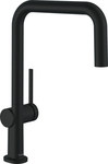 Bateria zlewozmywakowa Talis M54 jednouchwytowa U 220, Eco, 1jet czarny mat