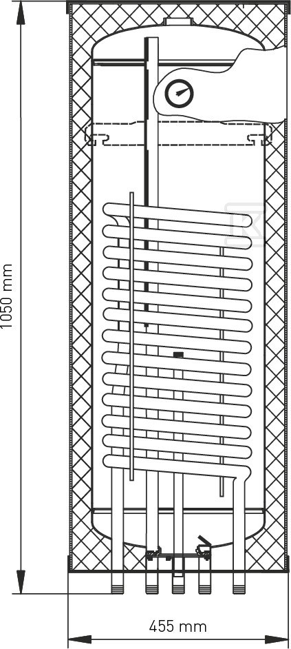 Schimbator de caldura 100l SGW(S) - 26-105600