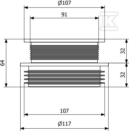 Redukcja Kanalizacyjna PURUS - 3106230