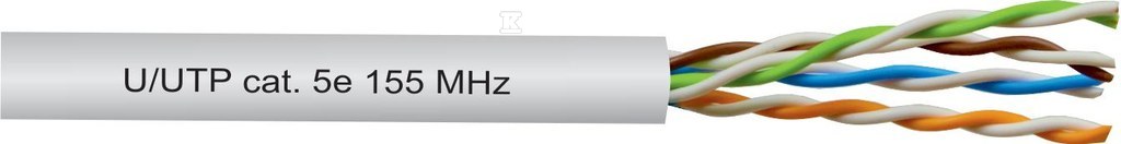 Rentib cable U/UTP 4P CAT. 5E 155Mhz - TI0085