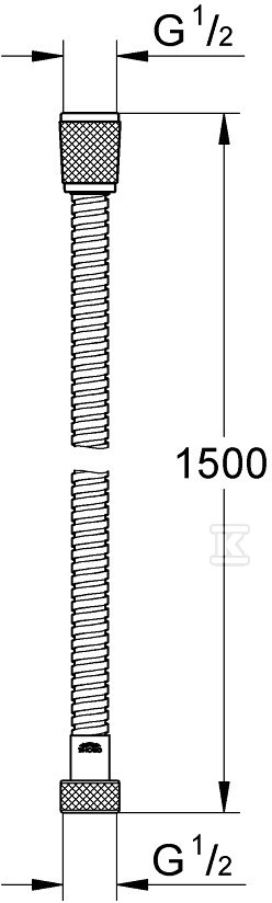 Relexaflex Metal Long-Life Metalowy wąż - 28143LS1