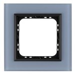 Одинарна рамка, синє матове скло SONATA