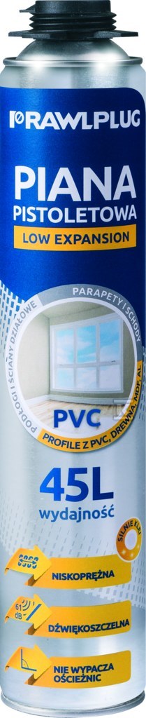 Piana pistoletowa niskoprężna do PVC, - RPP-PVC