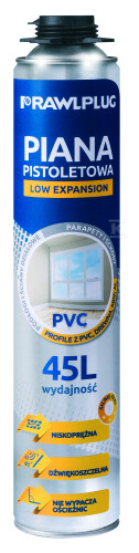 Piana pistoletowa niskoprężna do PVC, - RPP-PVC