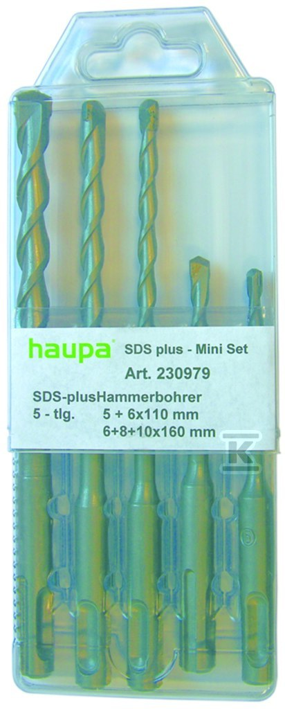 Zestaw wierteł udarowych SDS Plus 5 - 230979