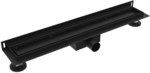 Wall drain WALL 70 Black 2in1