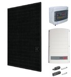 Zestaw fotowoltaiczny 6kW (Panel PV 400W JA Solar cały czarny, Falownik trójfazowy Solaredge 6kW, Rozdzielnica DC/AC hermetyczna, Złączki MC4) gwarancja 12 lat na panele