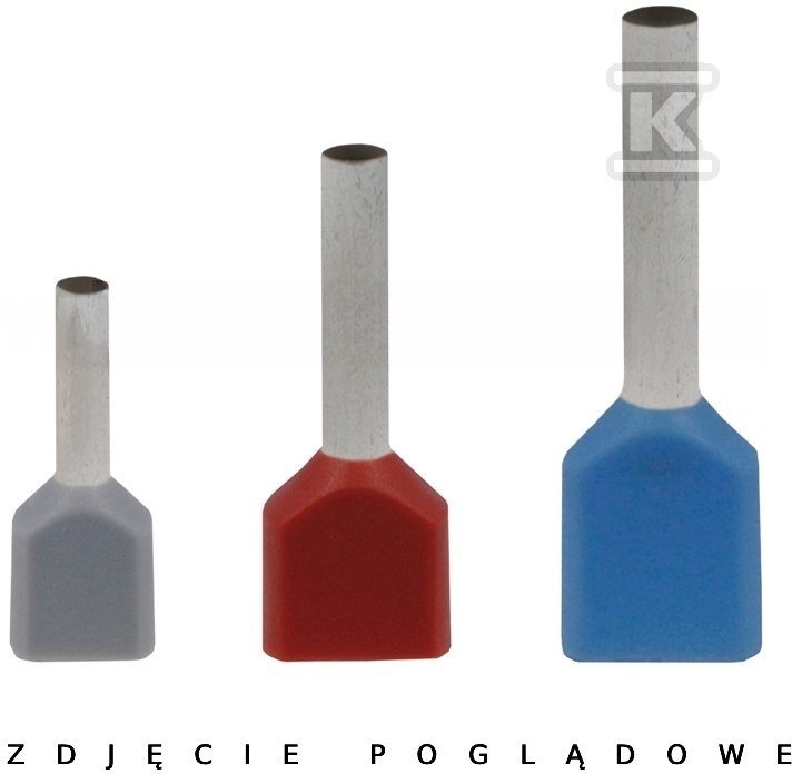 HI 2X4/12 (100 szt.) końcówka kablowa - E08KH-02020102101