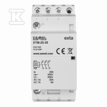 Modular installation contactor 25A, - EXT10000291