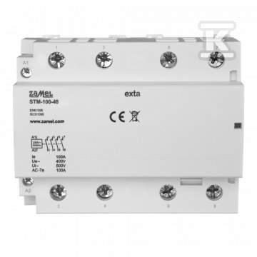 Modular installation contactor 100A, - EXT10000302