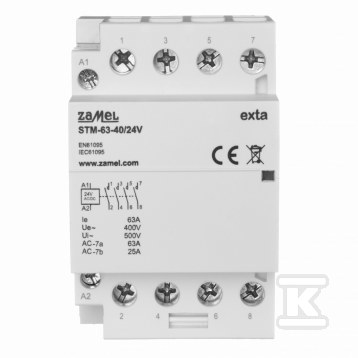 Modular installation contactor 63A, - EXT10000300