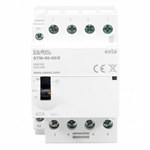 Modular contactor with manual control, installation 40A, 4xNO, 230V AC STM-40-40/S