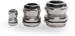 Metal cable gland - nickel-plated brass - MPG-7 with a nut IP68, for cables with a diameter of 3-6.5mm