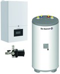 Package with gas condensing boiler MCR4 19/AQUAvie 125 + XS90