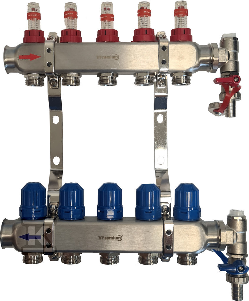 Rozdzielacz INOX ze stali nierdzewnej - ROP-SN-07_VP