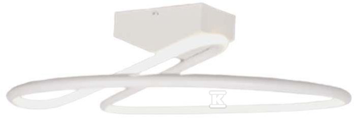 Oprawa sufitowa V-TAC 24W LED biała - 6998