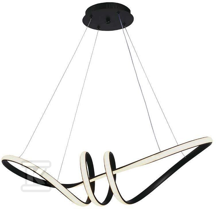 Oprawa zwieszana V-TAC 24W LED czarna - 8010