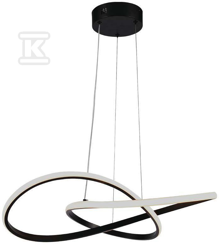Oprawa zwieszana V-TAC 20W LED czarna - 8012