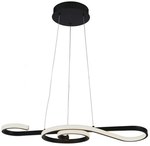 Oprawa zwieszana V-TAC 18W LED czarna VT-7817 3000K 2260lm