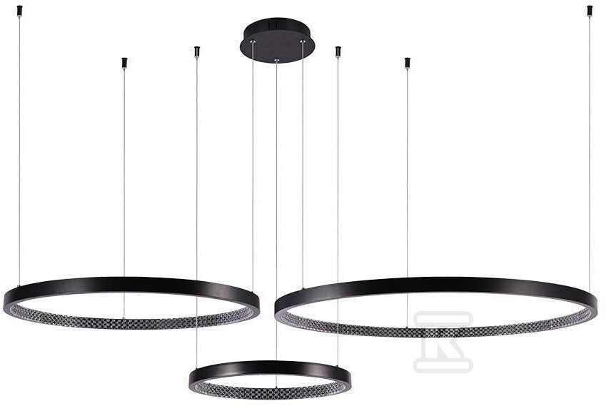 Oprawa zwieszana V-TAC 57W LED czarna - 10054