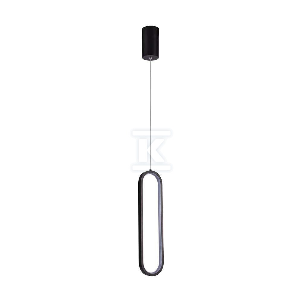 Oprawa zwieszana V-TAC 13W LED czarna - 10075