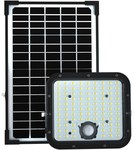 Projektor LED Solarny V-TAC 30W IP65, Pilot Timer, LiFePo 6.4V 6000mA Czarny VT-432 4000K 4800lm