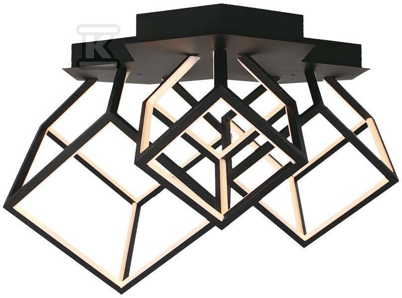 Oprawa sufitowa V-TAC 46W LED czarna - 15342