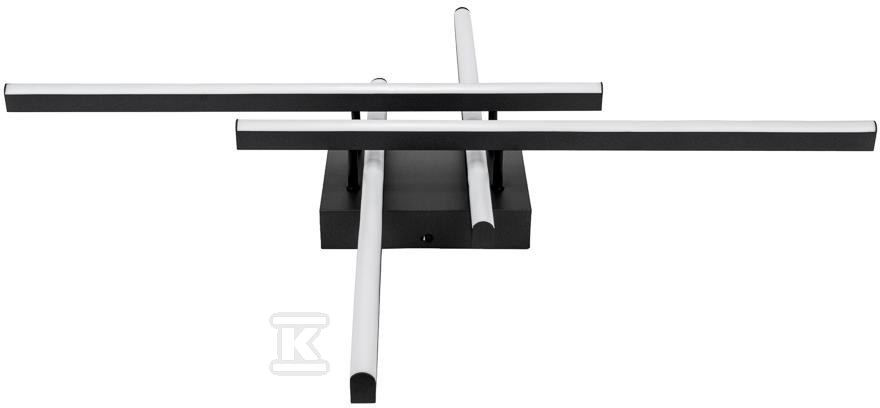 Oprawa sufitowa V-TAC 38W LED czarna - 14995