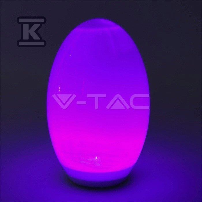 LED solar lamp VT-7815 egg RGB+WW IP44 - 8557