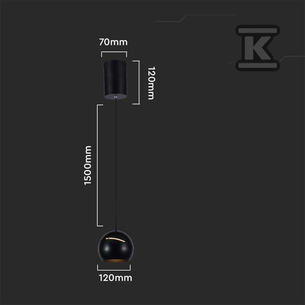 Oprawa zwieszana V-TAC LED 8,5W 120cm - 7998