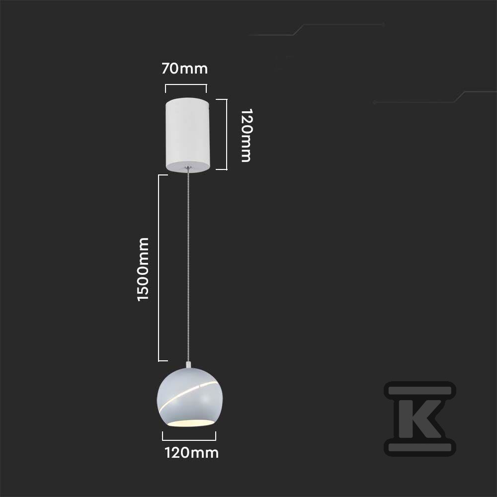 Oprawa zwieszana V-TAC LED 8,5W 120cm - 7999