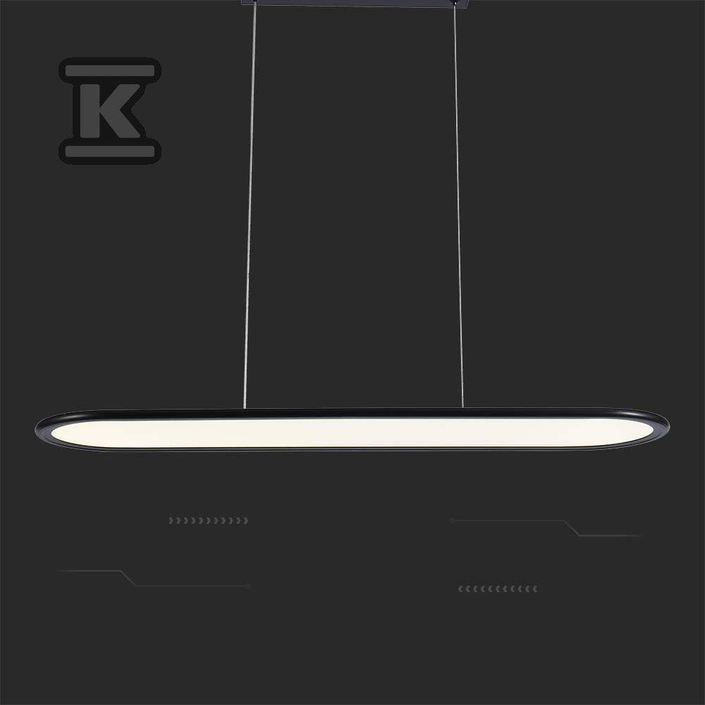 Oprawa zwieszana V-TAC 24W LED czarna - 10046