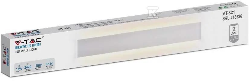 Kinkiet Ścienny V-TAC 17W LED Biały - 218536