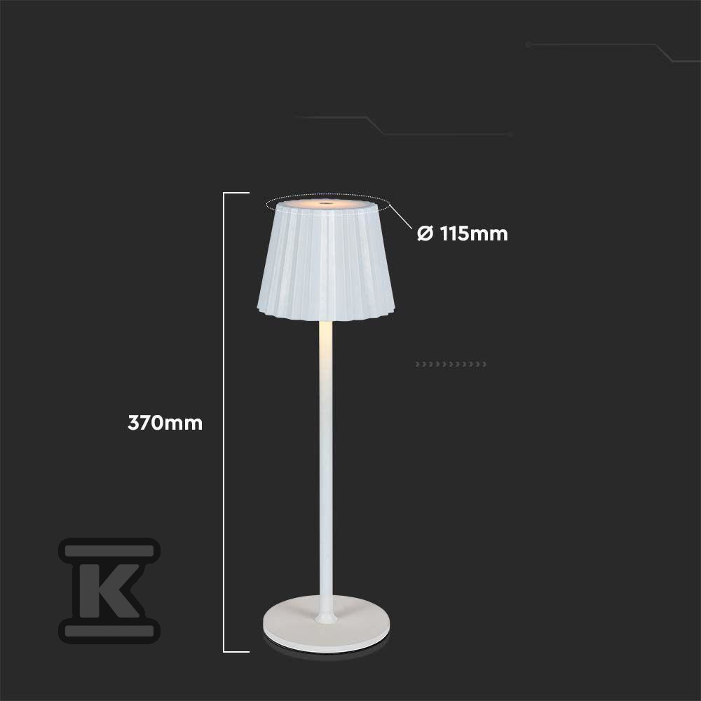 Lampka stołowa nocna V-TAC 4W LED 37cm - 10326